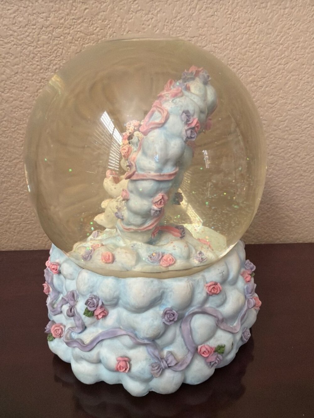 2 X Dreamsicles Heart to Heart Musical Water Globe & Pocket Watch Clock Set 2000 - Picture 14 of 15